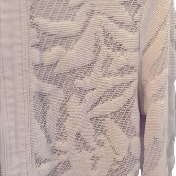 NIC+ZOE Palm Springs Jacket White Size Medium - Picture 5 of 9